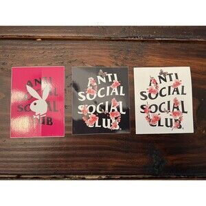 Anti Social Social Club x Playboy Bunny Kkoch Sticker Pack